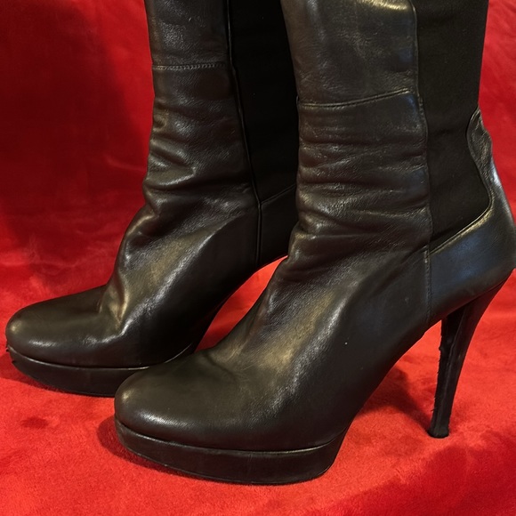 PLATFORM KNEE HIGH STUART WEITZMAN BOOT 8.5 - Picture 5 of 14
